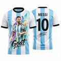 2026 Messi Argentina Team Football Jersey Match & Training Kit Summer Sports Men's T-Shirt Children's Clothing Tee Y2k Woman